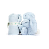 *Jellycat Bashful Blue Bunny Soother
